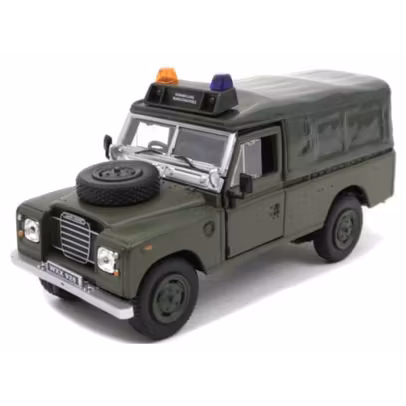 Macheta auto Land Rover Series III Soft Top - Verde inchis - Scara 1:43 - Cararama