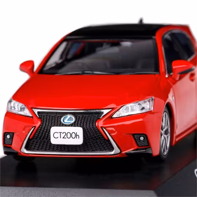 Macheta auto Lexus CT200H Sport 2014 scara 1:43 rosu Kyosho
