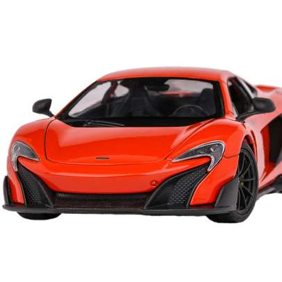 Macheta auto McLaren 675LT 2015 scara 1:24 rosu