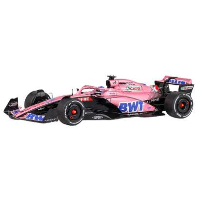 Macheta auto Alpine A522 Alonso GP Bahrein 2022 roz 1:18
