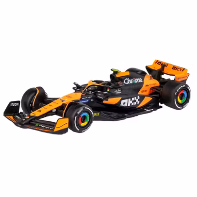 Macheta auto McLaren MCL38 F1 GP2024 no.4 Norris 1:43 - vedere 3/4 fata stanga