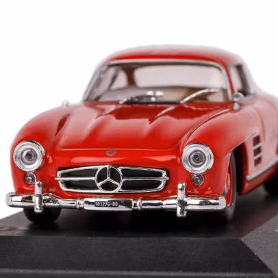 Macheta auto Mercedes-Benz 300SL 1954 rosu 1:43