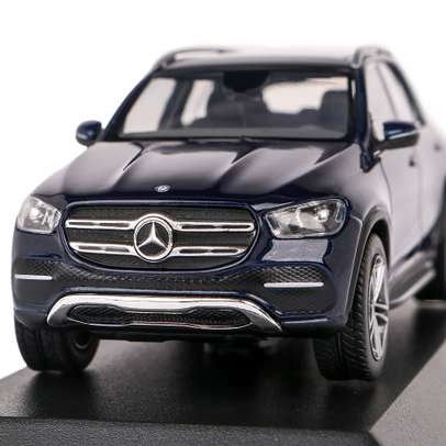 Macheta auto Mercedes-Benz GLE-Class (V167) 2018 albastru metalizat 1-43