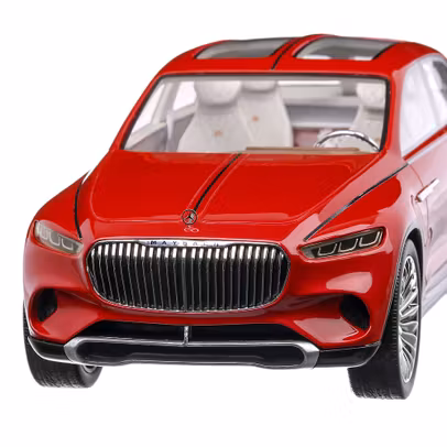 Macheta auto Mercedes Benz Maybach Vision Ultimate Luxury scara 1:18 rosu Schuco