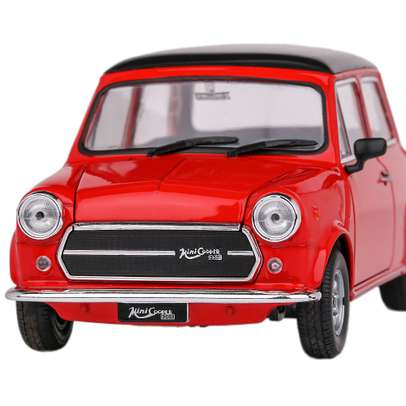 Mini Cooper Mk III 1300 1972, macheta auto, scara 1:24, rosu, Welly