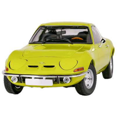 Macheta auto Opel GT 1970 verde 1:18 Minichamps - vedere frontala
