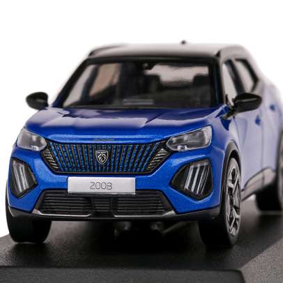 Macheta auto Peugeot 2008 GT 2024 albastru 1:43
