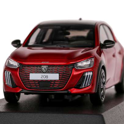 Macheta auto Peugeot 208 2024 rosu 1:43