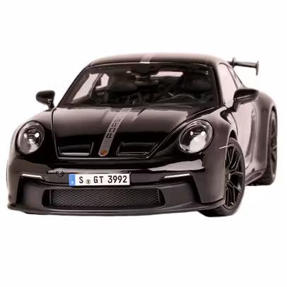 Macheta auto Porsche 911 (992) GT3 Coupe 2022 negru 1:18