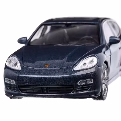 Macheta auto Porsche Panamera S 2016 scara 1:36 albastru Welly