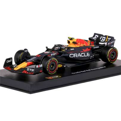 Macheta auto Red Bull RB19 F1 #11 S.Perez 2023 1:43 cu casca pilot
