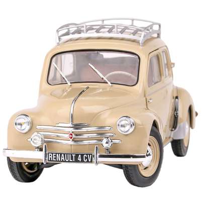 Macheta auto Renault 4CV 1956 crem 1:18 Solido
