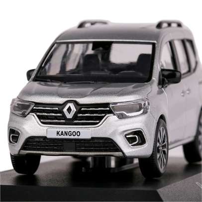 Renault Kangoo Ludospace 2021, macheta  auto, scara 1:43, argintiu, Norev