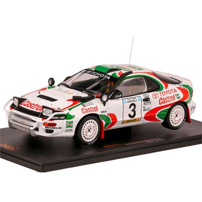 Macheta auto Toyota Celica Turbo 4WD ST185 Castrol No.3 Duncan 1993 Safari Rally 1:18