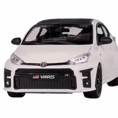 Macheta auto Toyota GR Yaris 2021 alb 1:24