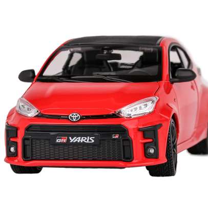 Macheta auto Toyota GR Yaris 2021 rosu 1:24