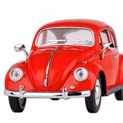 Macheta auto Volkswagen Beetle Classic 1967 rosu 1:24