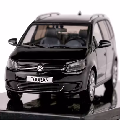 Macheta auto Volkswagen Touran 2010 negru 1:43