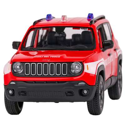 Macheta Autospeciala Pompieri Jeep Renegade 2017 1:24