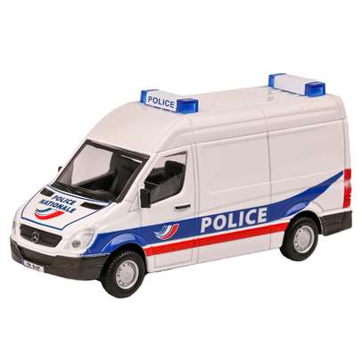 Macheta autospeciala Mercedes-Benz Sprinter Police Nationale 2017 alb 1:43