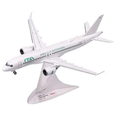 Macheta avion Airbus A220-300 ITA Airways scara 1-200