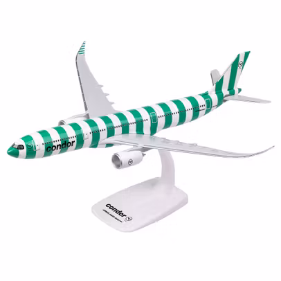 Macheta avion Airbus A330-900neo Condor Island scara 1-200 Herpa