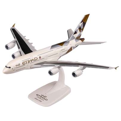Macheta avion Airbus A380-800 Etihad 2014 1-250 PPC
