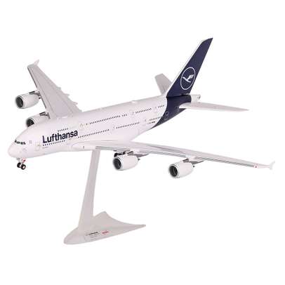 Macheta avion Airbus A380 Lufthansa 1-200 Herpa