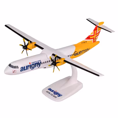 Macheta avion Aurigny ATR-72-600 scara 1-100 PPC