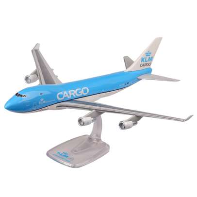 Macheta avion Boeing 747-400 ERF KLM Cargo scara 1:200 PPC
