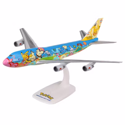 Macheta Avion Boeing 747-400D ANA Pokemon Jet 1:250 - PPC