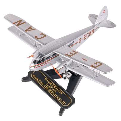 Macheta Avion De Havilland DH.84 Dragon G-ECAN - Oxford 1:72