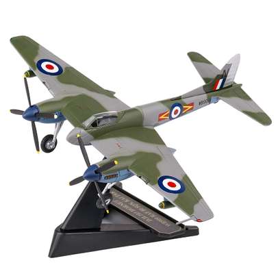 Macheta Avion de Vanatoare De Havilland Hornet F.3 WB909 RAF Kai Tak Oxford Diecast 1:72