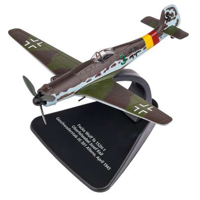 Macheta Avion Focke-Wulf Ta152 Luftwaffe WWII 1:72 Oxford Diecast