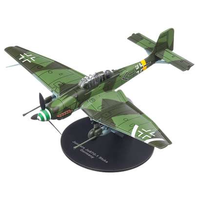 Macheta avion Junkers JU 87G-1 Stuka Germany 1940 camuflaj verde 1:72