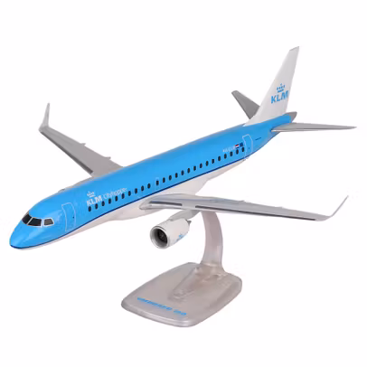 Macheta avion KLM Cityhopper Embraer 190 PH-KLM - scara 1:100, PPC