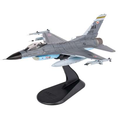 Macheta avion Lockhead F-16C Fighting Falcon Shark 86-0272 USAF 2017 1-72 Hobby Master