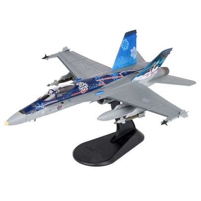 Macheta avion McDonnell Douglas CF-18A Hornet Canadian Air Force 2012 colours scara 1-72 Hobby Master