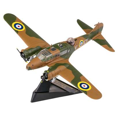 Macheta Avion Militar Avro Anson MK1 RAF - Oxford Diecast 1:72