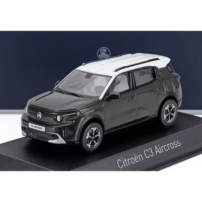 Macheta Auto Citroen C3 Aircross 2025 Green White 1:43 Norev