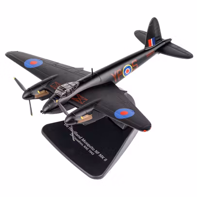 Macheta de Havilland Mosquito RAF 23 Squadron 1943 1:72 - Oxford Diecast