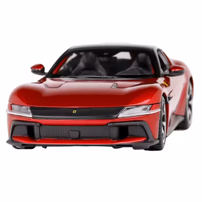 Macheta Ferrari 12Cilindri V12 2024 Roșu Închis și Negru 1:24 Bburago
