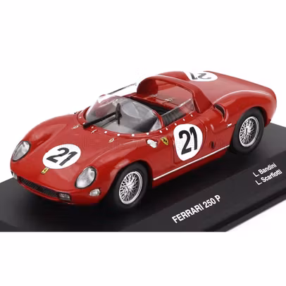 Macheta Ferrari 250P Spider Le Mans 1963 N21 Red 1:43 Magazine Models