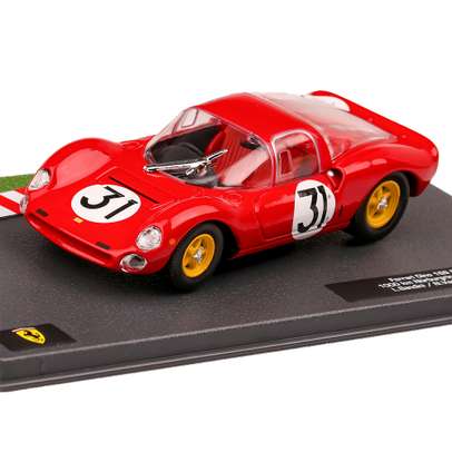 Macheta Ferrari Dino 166P Coupe No.31 1000km Nurburgring 1965 rosu 1:43