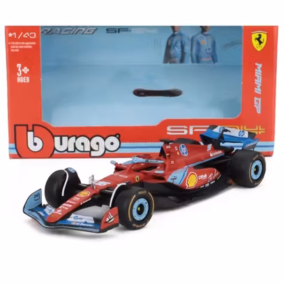 Macheta Ferrari F1 SF-24 Nr.16 Charles Leclerc Miami GP 2024 1:43 – Bburago