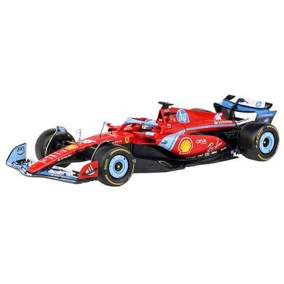 Macheta Ferrari SF-24 F1 No.16 Leclerc GP Miami 2024 scara 1:18