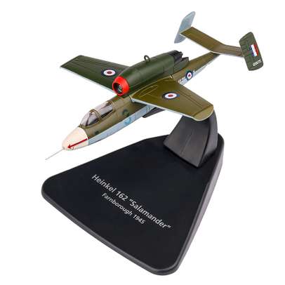 Macheta Heinkel He 162 Volksjager RAF Capturat 1:72 - Oxford Diecast