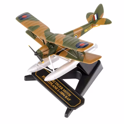 Macheta avion De Havilland Tiger Moth Floatplane L-5894 - RAF - scara 1:72 Oxford Diecast 72TM010