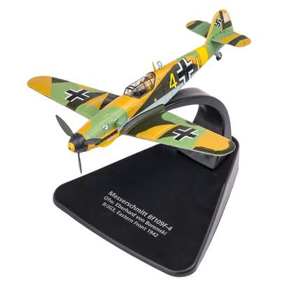 Macheta Messerschmitt Bf 109 F-4 Trop - Eberhard von Boremski - 1:72 Oxford Diecast