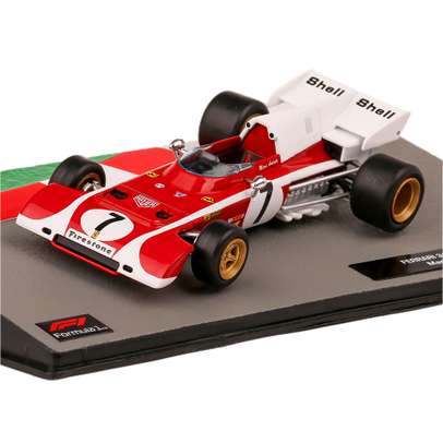 Macheta monopost F1 Ferrari 312B2 No.7 Mario Andretti 1972 rosu 1-43